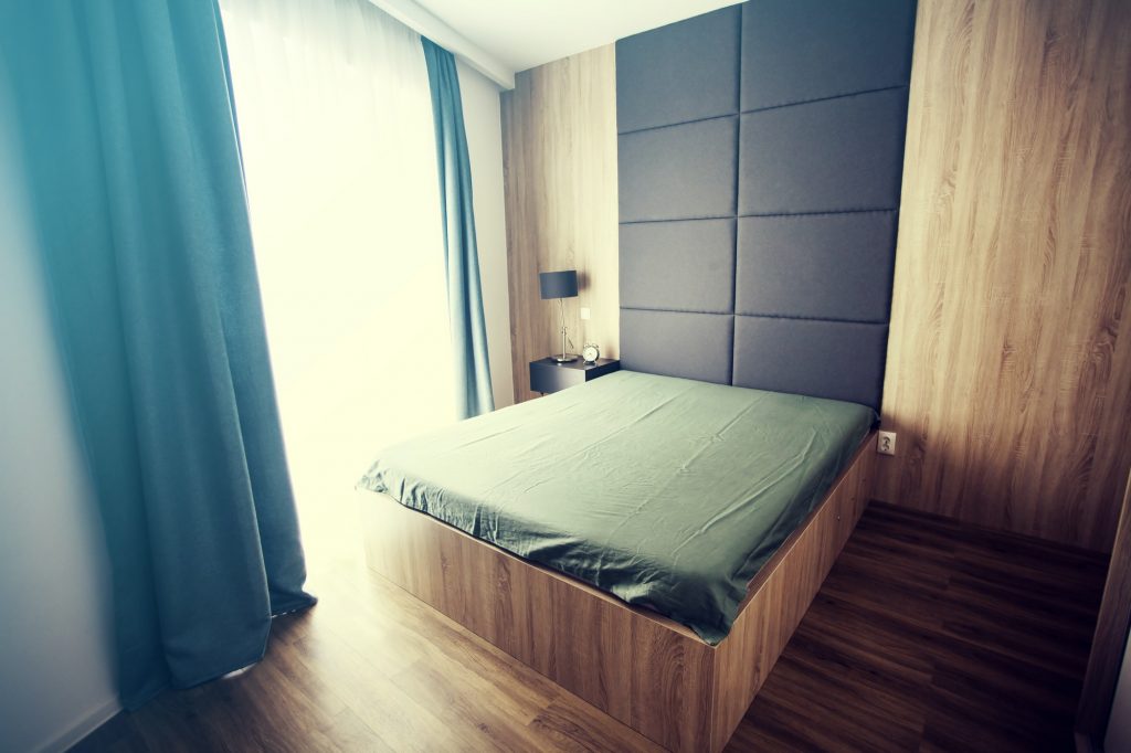 Elegant bedroom contemporary style.
